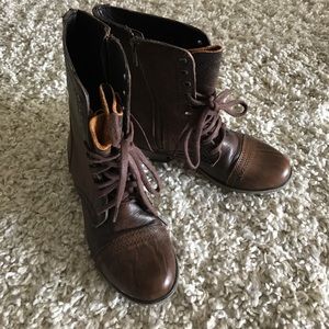 COPY - TROOPA Boots•STEVE MADDEN•Brown• worn once!